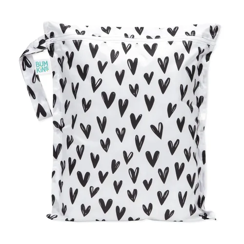 Vista 26 de Bumkins Bolsa Húmeda Colgante Impermeable Grande para Bebé, Lavandería, Ropa Sucia, Viajes, Traje de Baño, Pañales de Tela, Piscina, Toallas