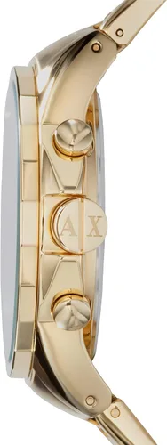 Vista 3 de Armani Exchange - Pulsera cronógrafo de oro para hombre, Oro, Cronógrafo