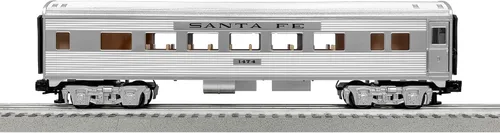 Vista 5 de Lionel Santa Fe Super Chief Electric O Gauge 5.0 - Juego de tren Bluetooth con mando a distancia