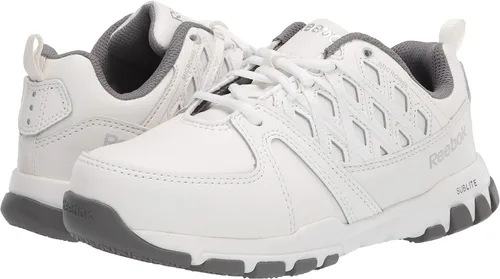 Vista 7 de Reebok Work Sublite Work RB434 - Zapatos de trabajo para mujer, color blanco, Blanco