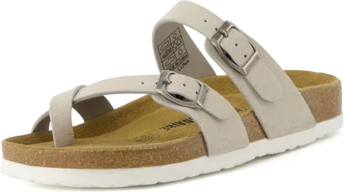 Vista 9 de CUSHIONAIRE Sandalias para mujer Luna con plantilla de corcho y +Confort