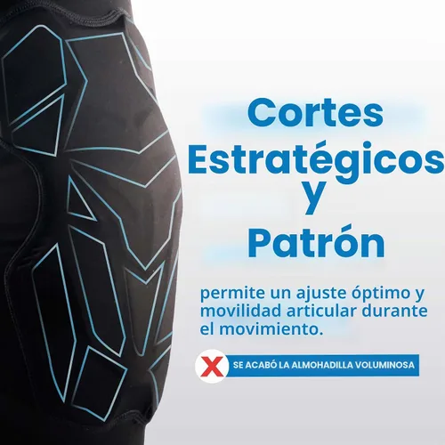 Vista 6 de LP IM710 Shield - Manga acolchada de compresión para piernas para hombres y Negro