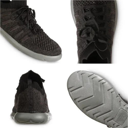 Vista 5 de isotoner Zenz - Pantuflas de punto deportivas ligeras sin forro para hombre