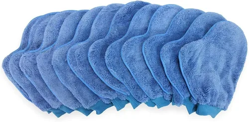 Vista 8 de Arkwright - Guantes de limpieza de microfibra (paquete de 6) guantes de polvo de secado rápido Smart Choice, plumero para muebles del hogar, pulido