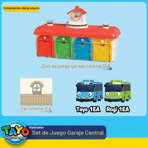 Vista 5 de Depósito de juguete para autobús, Little Bus Tayo