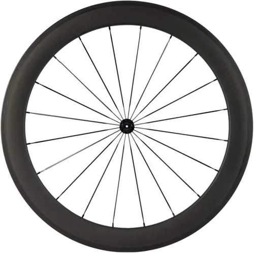 Vista 3 de Superteam 2.362 in Wheelset 700c Clincher 0.984 in U-Shape Carbon Fiber Wheel