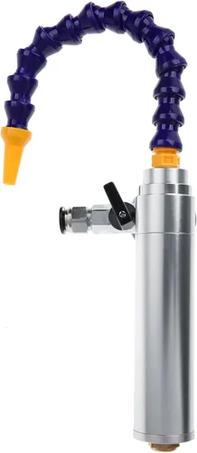 Vista 6 de Mini pistola de aire frío Vortex de 6.299 in Máquina de flujo de aire de enfriamiento seco con tubo flexible para cabezal de máquina