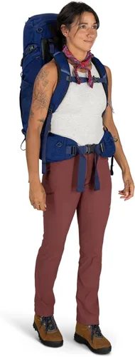 Vista 14 de Osprey Kyte 48L Mochila de mochilero para mujer, marrón WXS-S marrón (Barley Brown)
