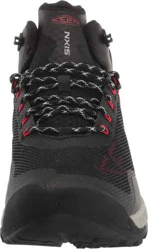Vista 2 de KEEN Nxis Evo - Botas de senderismo impermeables de altura media para hombre, Imáncobalto brillante