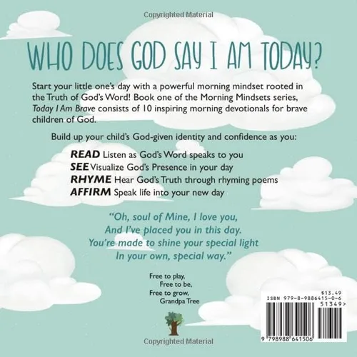 Vista 2 de Today, I Am Brave Morning Mindsets for Children of God
