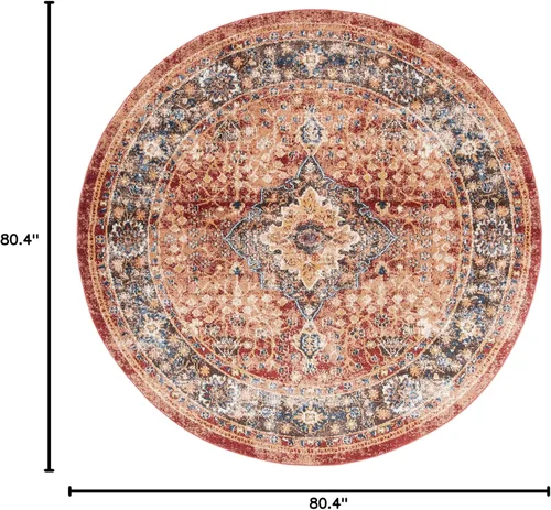 Vista 61 de SAFAVIEH Bijar Collection - Alfombra decorativa de 2 pies 3 pulgadas x 4 pies, marfil y óxido, diseño oriental envejecido, no desprende pelusa