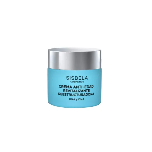 Vista 3 de Crema hidratante facial antienvejecimiento revitalizante y reestructurante para uso diario con ARN y ADN, 1.70 onzas líquidas