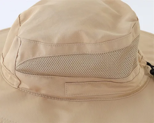 Vista 5 de Connectyle Sombrero de verano para mujer, con protección UV UPF 50+, transpirable, con ala ancha, para senderismo, jardinería