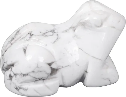 Vista 8 de Figura de cristal de rana con piedras preciosas de obsidiana negra, pequeña tallada a mano, estatua de cristal curativo, escultura de animales