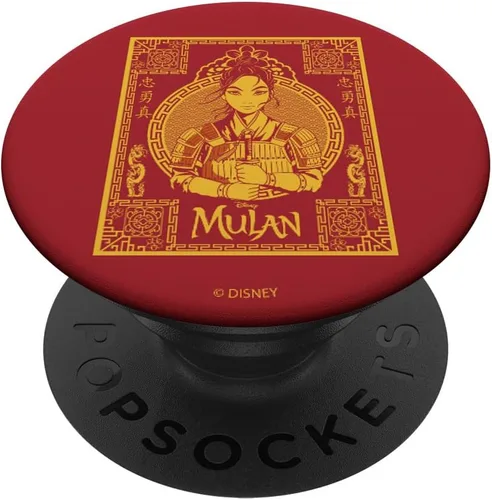 Vista 6 de Disney Mulan Retrato de estilo tradicional PopSockets MagSafe PopGrip para iPhone