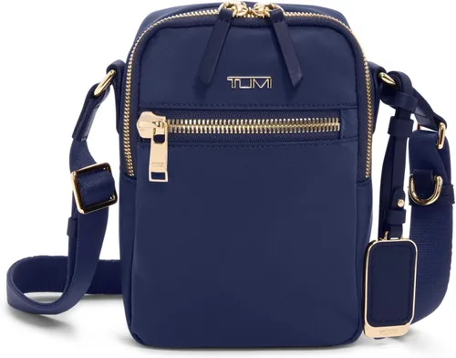 Vista 11 de TUMI Bandolera Persia para mujer Negro y dorado