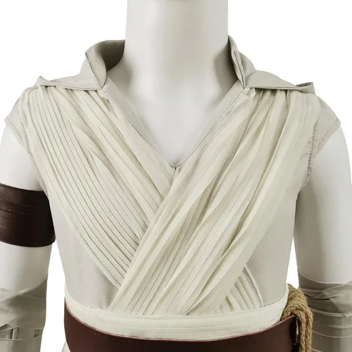Vista 5 de Disfraz de rey para niños, uniforme de jedi, traje de lujo para niñas, pantalones con cinturón, conjunto completo para Halloween