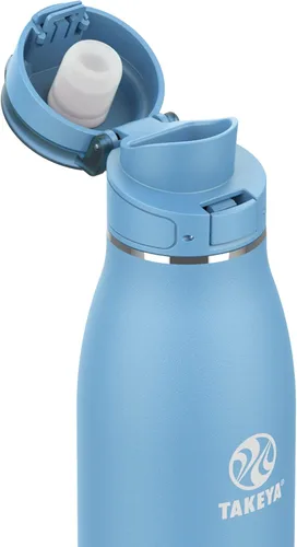 Vista 2 de Takeya Traveler Taza de Café a Prueba de Fugas - Asa de Transporte - Recipientes Aislados para Uso Diario - Duradera y Portátil con Diseño a Prueba