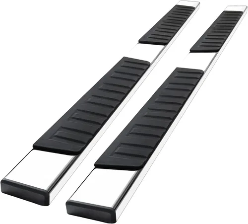 Vista 17 de COMNOVA - Estribos de 6 pulgadas compatibles con Chevrolet Colorado/GMC Canyon Crew Cab 2015-2026, estribos y escalones para Colorado (negro)