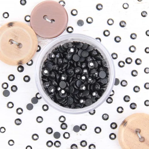 Vista 54 de Estrás para aplicar con calor - 6SS, 10SS, 16SS, 20SS, 30SS - 32 colores Iron-on hotfix rhinestones - add brilliant sparkle to apparel, denim