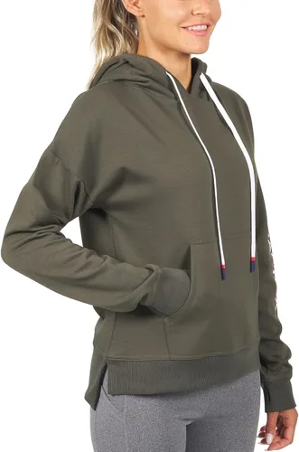 Vista 3 de Nautica Competition - Sudadera deportiva básica para mujer, con capucha, forro polar ultra suave con bolsillos