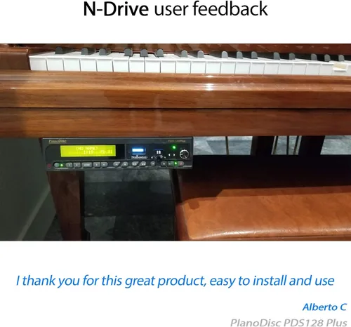 Vista 3 de Emulador USB Nalbantov N-Drive eXtreme para PianoDisc PDS128 y PDS128 Plus for PianoDisc PDS128 and PDS128 Plus
