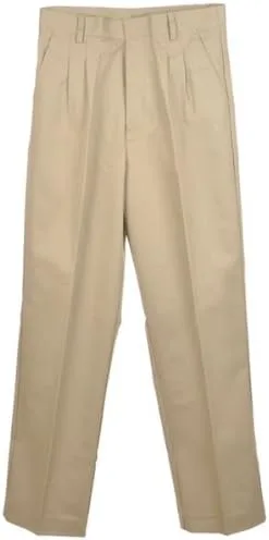 Vista 4 de Universal Big Boys' Pleated Front Pants - Khaki, 10
