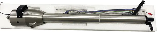 Vista 6 de X-AVION GM - Columna de dirección de acero inoxidable pulido de 28 pulgadas, inclinación plegable AT automático, estilo automático, 5 posiciones