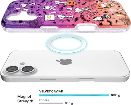 Vista 1097 de VELVET CAVIAR Funda para iPhone 15, compatible con MagSafe, probada contra caídas de 10 pies, fundas protectoras de diseño, leopardo color rosa