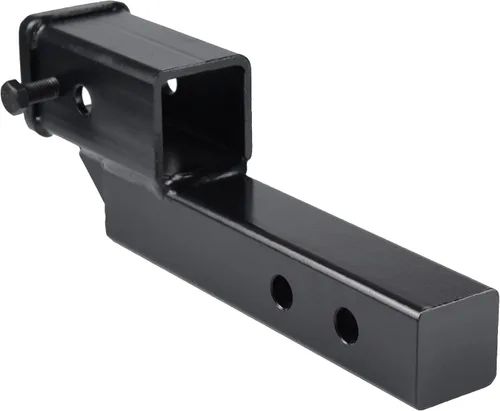 Vista 3 de TOPTOW 64121 - Elevador de extensión de enganche de remolque receptor de 2 pulgadas con elevación/caída de 2 pulgadas, vástago sólido, capacidad