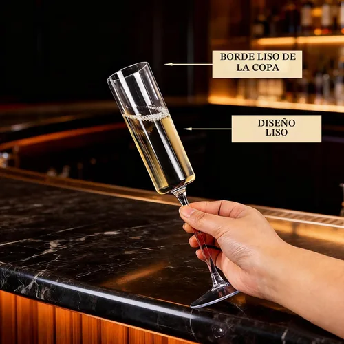 Vista 3 de Ciaell - Juego de 24 copas de champán de plástico para bodas, cumpleaños 6 oz Clear Square Toasting Cups, Heavy Duty Plastic, Champagne Mimosas