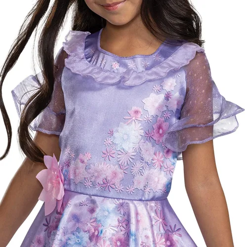 Vista 3 de Disfraz de Isabella Encanto, disfraz oficial de Disney Isabella Encanto de Halloween para niñas