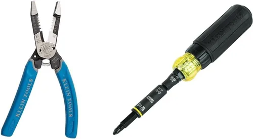 Vista 9 de Klein Tools Paquete de cortador de alambre y destornillador magnético