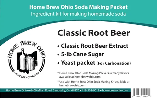 Vista 4 de Home Brew Ohio Paquete de fabricación de refrescos: cerveza de raíz clásica