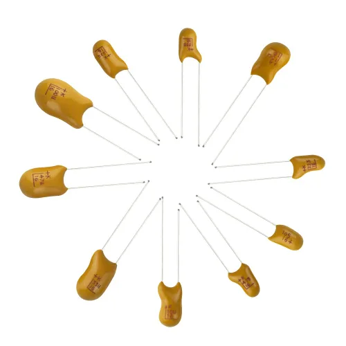 Vista 5 de 100pcs 10Value 16V 1 uf - 100 uf Tantalio Kit surtido con una caja de plástico