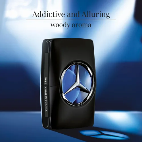 Vista 4 de Mercedes Benz Set de regalo para hombre, fragancia icónica con spray EDT, gel de ducha, después del afeitado para hombres, colonia aromática