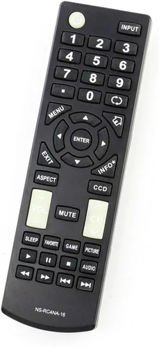 Vista 2 de Nuevo control remoto NS-RC4NA-16 para Insignia TV NS-19D220MX16 NS-24D220NA16 NS-32D220NA16 NS-39D220NA16 NS-43D420NA16 NS-50D420NA16