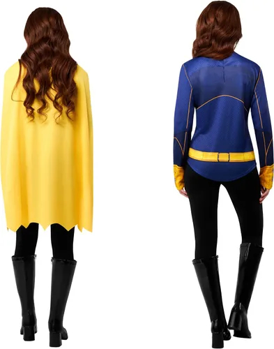 Vista 3 de Rubie's Disfraz de Batgirl de DC Gotham Knights para mujer, como se muestra, talla L