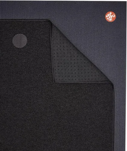 Vista 2 de Yogitoes Manduka - Toalla de yoga antideslizante y de secado rápido para yoga caliente con puntos de agarre inferior de goma, 72 pulgadas de largo