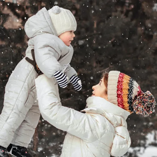 Vista 7 de ONESING 5 pares de guantes negros para bebés guantes cálidos para recién nacidos guantes de invierno para bebés y niñas