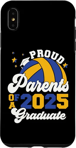 Vista 11 de iPhone 16 Parents of a 2025 Graduate Senior Graduation Volleyball Case