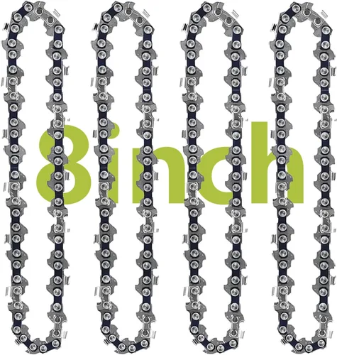 Vista 10 de 5 piezas de cadena de mini motosierra de 4 pulgadas para Stihl GTA 26, cadenas de repuesto de 4 pulgadas para motosierra eléctrica inalámbrica