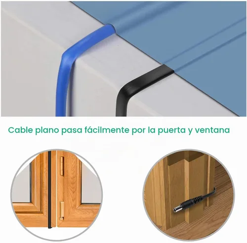 Vista 7 de Cable de alimentación de extensión de repuesto para Echo Show 8, Show 10 de 3ª generación, Echo Show 2ª generación, Amazon Echo 4ª generación, cable