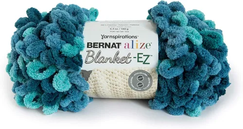 Vista 23 de Bernat Alize Blanket-EZ - Ovillo de lana, color crema