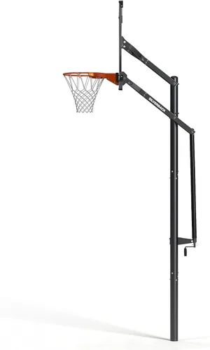 Vista 17 de Silverback NXT. Canasta de baloncesto en tierra de 152 cm con tablero de altura ajustable y diseño QuickPlay NXT 60