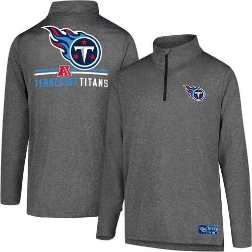Vista 85 de Ultra Game Men's NFL Official Super Soft Quarter Zip Long Sleeve T-Shirt
