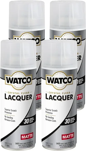 Vista 15 de Watco 333690 Acabado de madera transparente lacado, galón, transparente mate