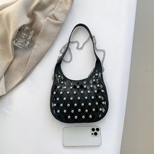 Vista 4 de Mini bolso de noche para mujer, bolso de moda, bolso de hombro, bolso cruzado