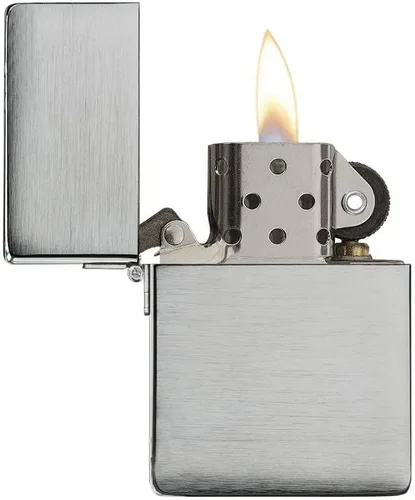 Vista 2 de Zippo Encendedor - Mensaje personalizado grabado personalizado para 1935 réplica original Zippo Lighter 1935 No/slash