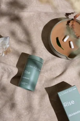 Vista 4 de Lumiara Rise Skinbiotic - Suplemento de piel saludable para mujeres de todas las edades y tipos de piel, sin químicos, sin crueldad, estimulante